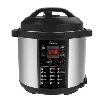 Elektra Olla de presión eléctrica midea 6 lts acero inox oferta