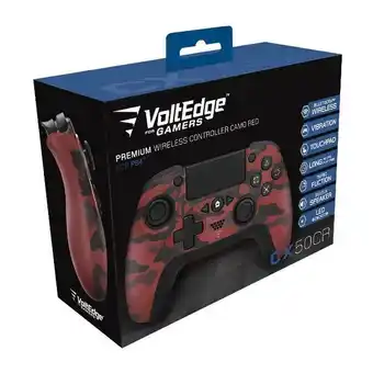 Sanborns Control ps4 voltedge cx50 inalámbrico camuflaje rojo oferta