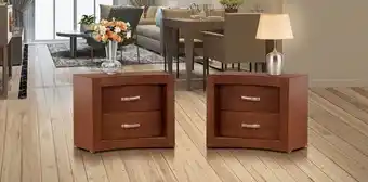 Muebles Dico Juego burós dumond nogal oferta