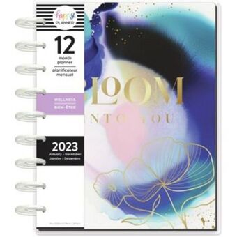 OfficeMax Agenda semanal 2023 the happy planner inky florals oferta