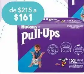 Farmacia San Pablo Huggies pull-ups calzón entrenador desechable para niño 30 piezas bolsa oferta