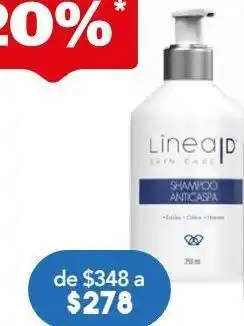 Farmacia San Pablo Linea d shampoo anticaspa 250 ml envase oferta