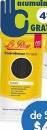 Farmacia San Pablo Le roy cubreboca desechable plisado negro 5 piezas bolsa oferta