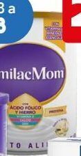 Farmacia San Pablo Similac mom ácido fólico, hierro, vitamina d, calcio y dha en polvo sabor vainilla 400 g bote oferta