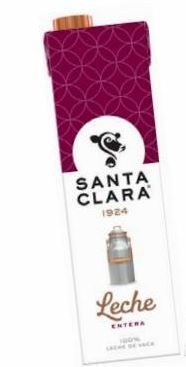 Farmacia San Pablo Santa clara leche entera 100% pura de vaca 1 l líquido tetrapack oferta