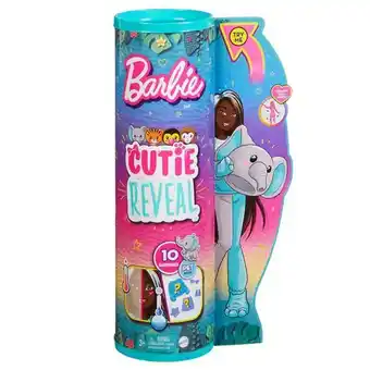 Juguetibici Barbie cutie reveal animales de la selva - elefante hkp97 oferta