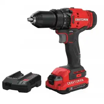 Sears Taladro- atornillador inalámbrico 20 volts craftsman oferta