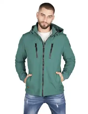 Chamarra greenlander capucha desmontable para hombre