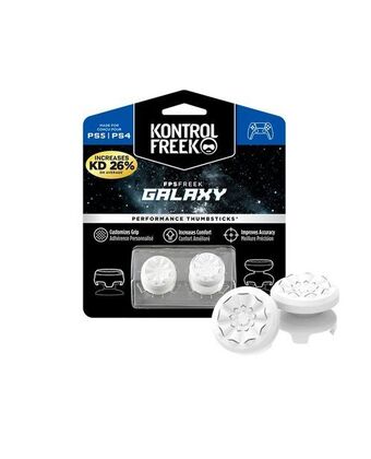 Gameplanet Protectores de goma para joystick control playstation 5 galaxy white oferta