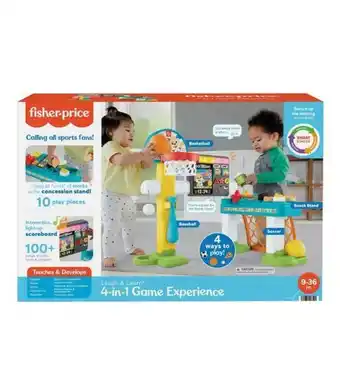 Mattel fisher-price juguete para bebés centro de deportes aprende hjk47