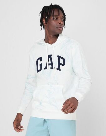 GAP Sudadera estampado gráfico para hombre oferta