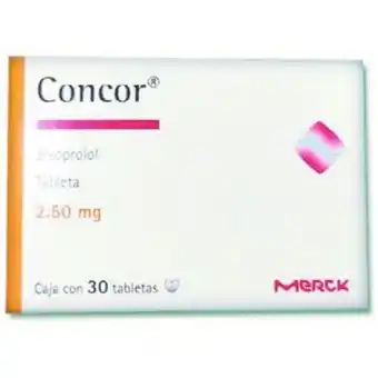 Farmacias San Isidro y San Borja Concor 2.50mg grag c/3 oferta