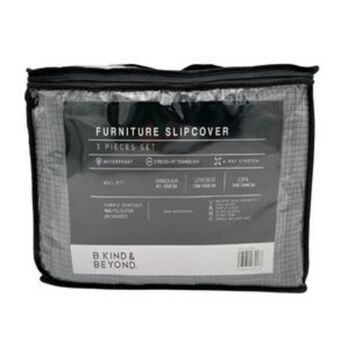 El Bodegón Cubre salas ajustable stretch b.kind & beyond gris claro oferta