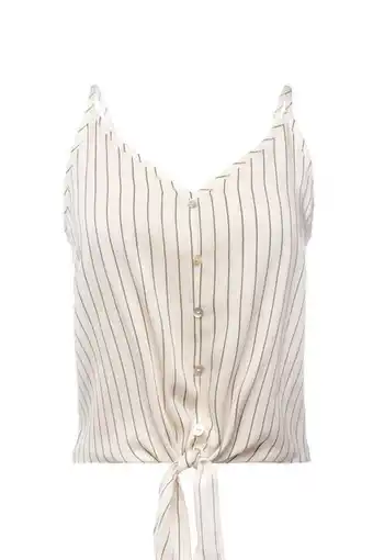 Santory Blusa con rayas de tirantes oferta
