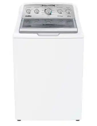Lavadora mabe 21 kg automática carga superior lma71215wbab0