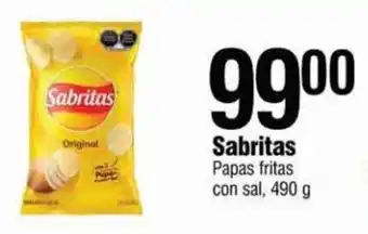 Smart & Final Sabritas Papas Fritas con sal 490g oferta