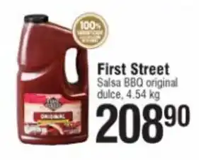 First Street Salsa BBQ Original Dulce 4.54kg