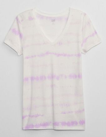 GAP Playera cuello v para mujer oferta