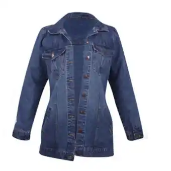 Cklass 404-01 chamarra mujer azul mezclilla oferta