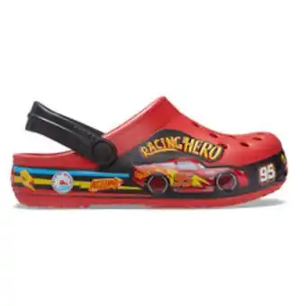 Toddler's fl cars lights band clog