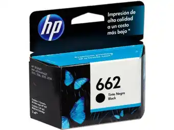 PCEL Cartucho de tinta hp 662 negra original (cz103al). oferta