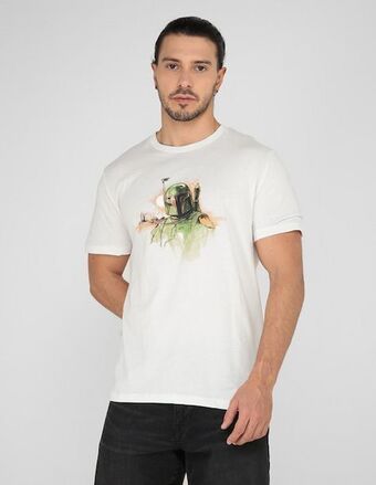 Playera star wars cuello redondo para hombre
