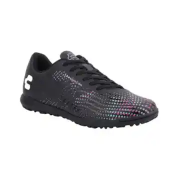 665-86 zapato taquete futbol rápido turf charly negro
