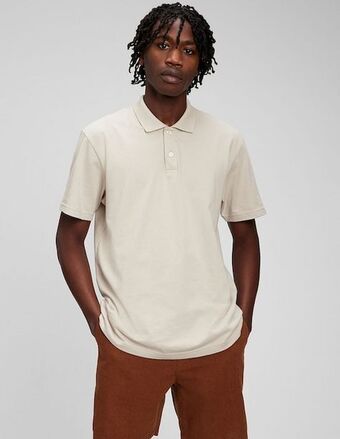 GAP Playera tipo polo para hombre oferta
