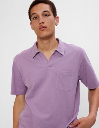 GAP Playera tipo polo para hombre oferta