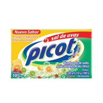 Farmacias YZA Sal de uvas frutas tropicales 10 sobres oferta