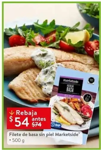 Filete de basa sin piel marketside® · 500 g