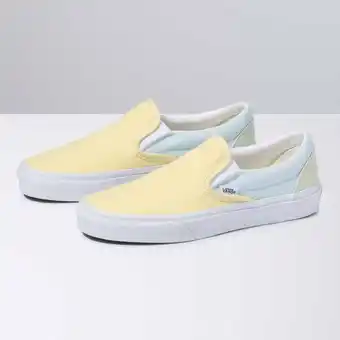 Vans Classic slip-on amarillo/azul/verde 8atd oferta