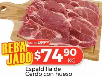 HEB Espaldilla de Cerdo con Hueso oferta