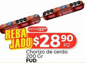 HEB Fud Chorizo de Cerdo 200g oferta