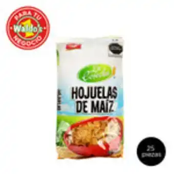Waldos La cosecha hojuela maiz 200 g (25 piezas) oferta
