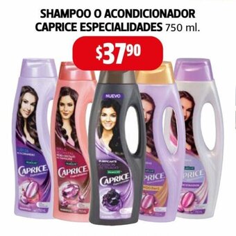 Farmacias Guadalajara Shampoo o Acondicionador Caprice Especialidades 750ml oferta