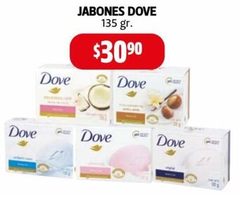 Farmacias Guadalajara Jabones Dove 135g oferta