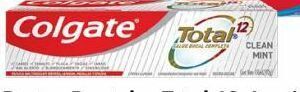 Farmacia San Pablo Colgate total 12 clean mint pasta dental oferta