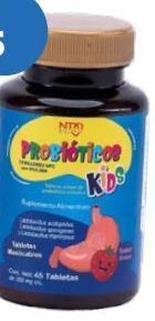 Farmacia San Pablo Nártex probioticos kids suplemento alimenticio oferta