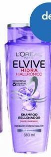 Farmacia San Pablo Elvive hidra hialurónico shampoo rellenador hidratación profunda oferta