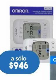 Farmacia San Pablo Omron elite monitor de presión arterial de muñeca automático oferta
