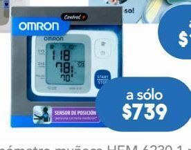 Farmacia San Pablo Omron monitor de presión arterial de muñeca automático hem-6131 oferta