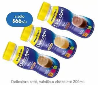 Farmacia San Pablo Delicalpro café, vainilla o chocolate 200ml oferta