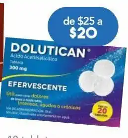 Farmacia San Pablo Dolutican efervescente 300 mg oferta