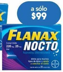 Farmacia San Pablo Flanax nocto alivia el dolor y el insomnio ocasional oferta