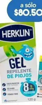 Farmacia San Pablo Herklin gel de uso diario repelente de piojos oferta