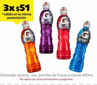 Farmacia San Pablo Gatorade bebida isotónica sabor ponche de frutas oferta