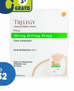 Farmacia San Pablo Trelegy en polvo bucal 30 polvo inhalador oferta
