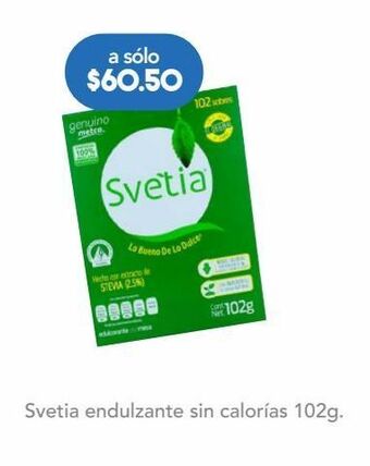 Svetia endulcolorante de mesa stevia