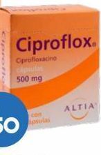 Farmacia San Pablo Ciproflox 12 cápsulas caja oferta